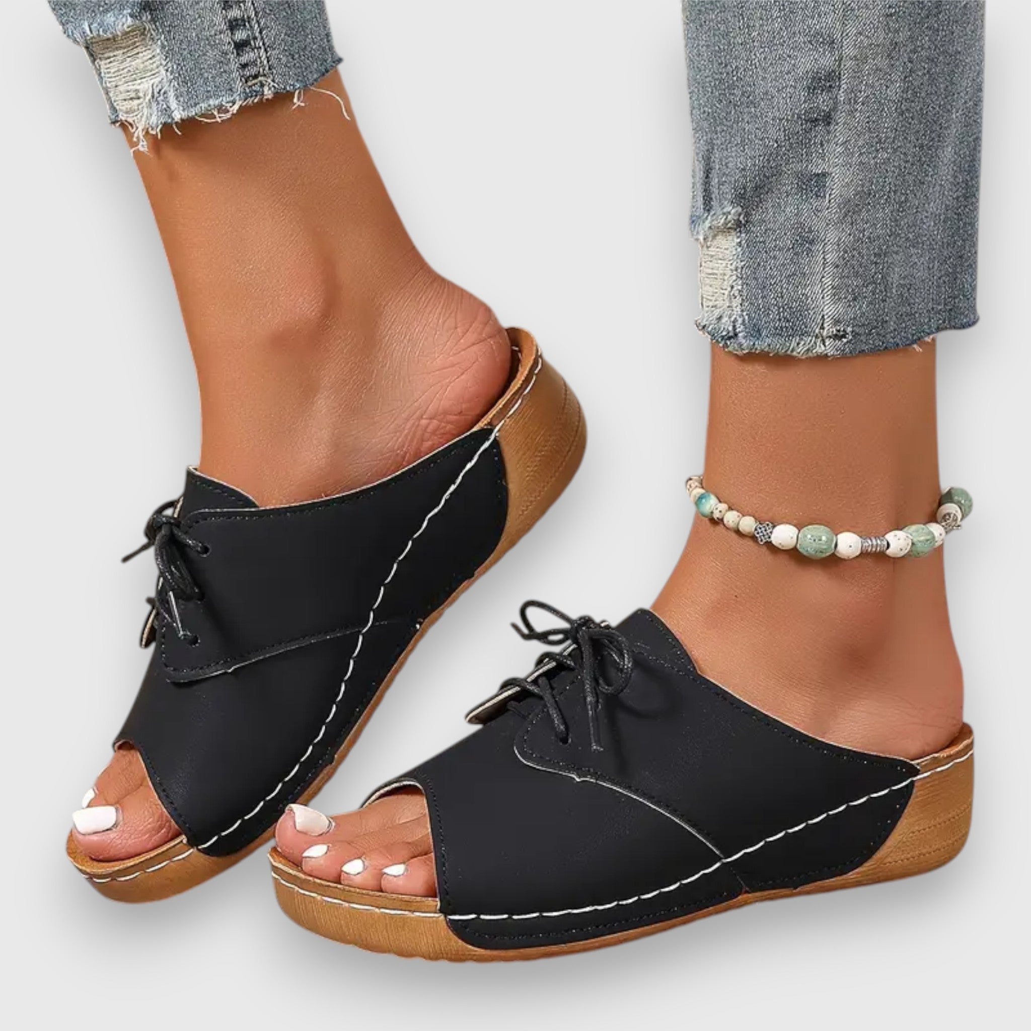 Saskia – Vintage stiliaus sandalai