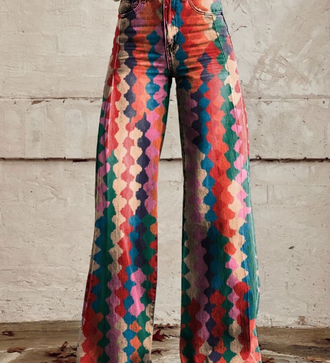 Monika - Elegantiškos bohemiškos kelnės
