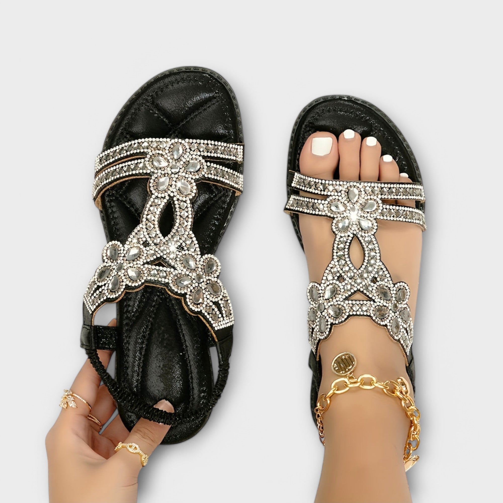 Birgit - Ortopediniai sandalai su boho žavesiu