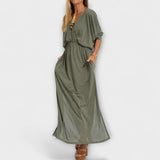 Lani - Vintage Maxi Suknelė