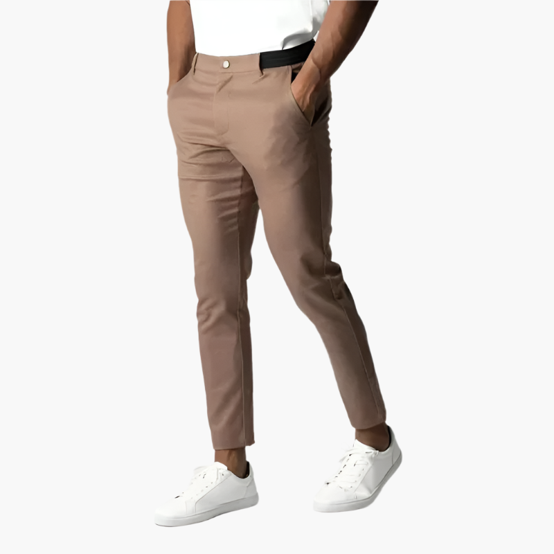 Tomáš – Vyriškos Chino Kelnės – Modernus Slim Fit kasdieniam dėvėjimui ir verslui