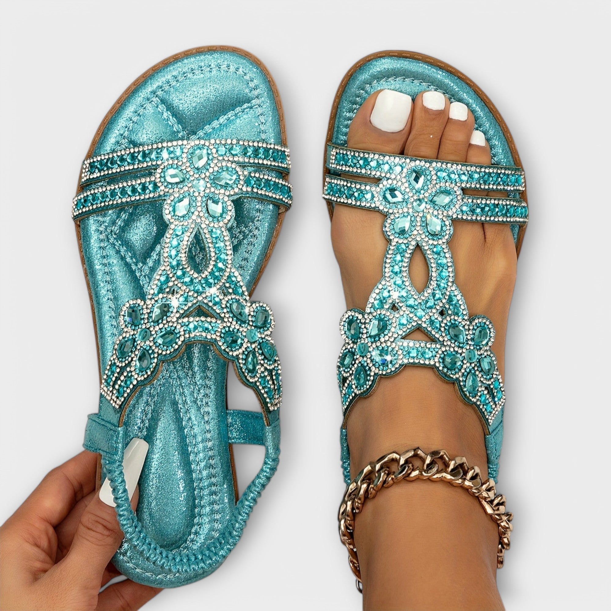 Birgit - Ortopediniai sandalai su boho žavesiu
