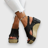 Mia – Vintage platforminiai sandalai