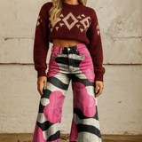 Alena | Vintage boho kelnės