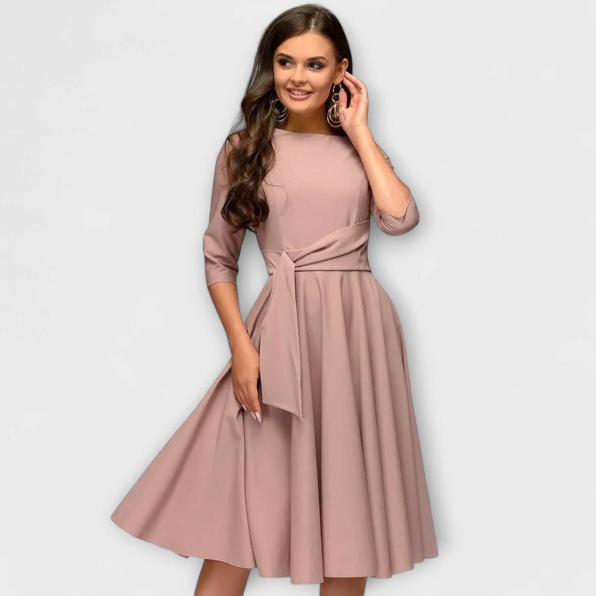 Elegantiški Swing Suknelė