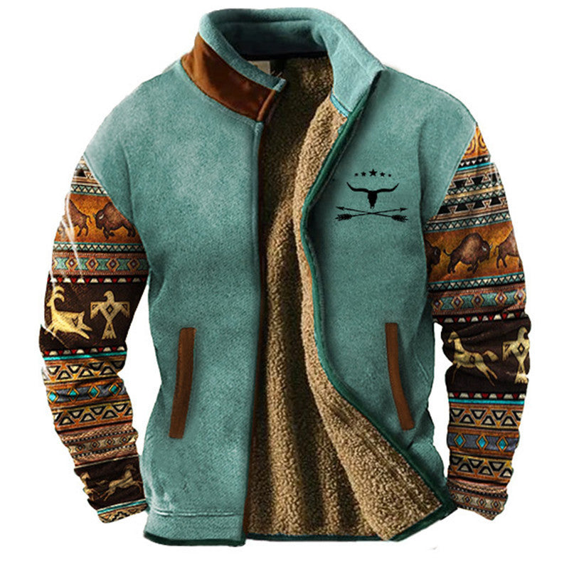 Adam – Stilinga Fleece Striukė su Termo Pamušalu