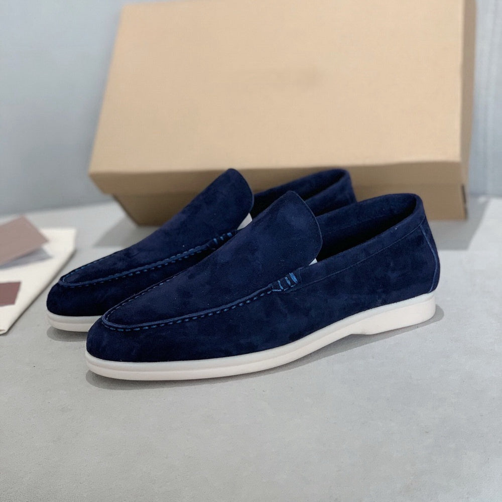 Tomáš – Elegantiški Kasdieniai Suede Vyriški Sliponai
