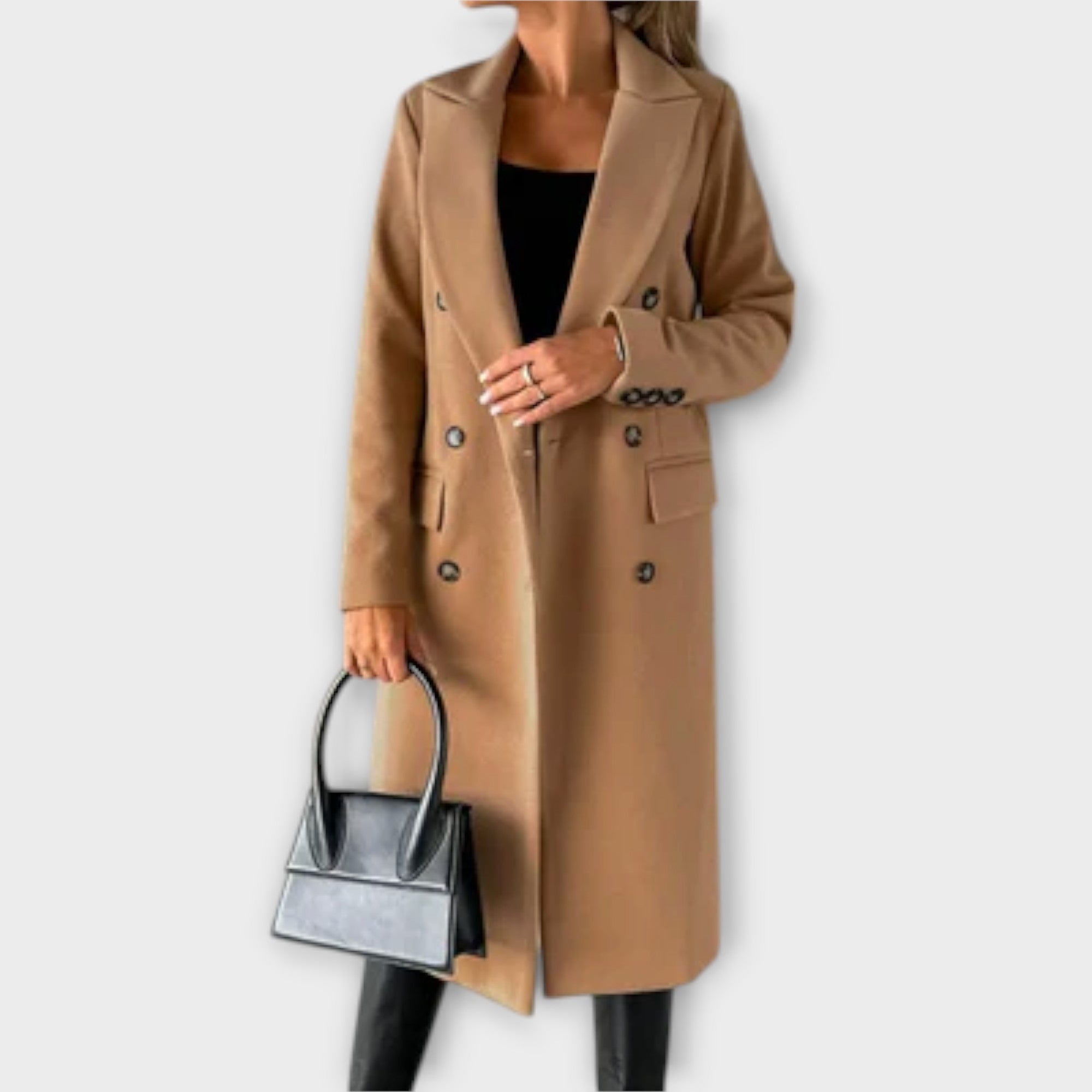 Judith - Elegantiškas vilnonis paltas
