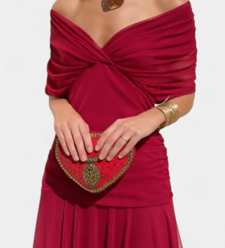 Eryzziah – Elegantiška suknelė su gėlių raštu