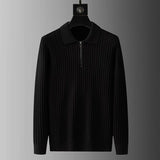 Tomáš – Vyrų Polopullover su Užtrauktuku