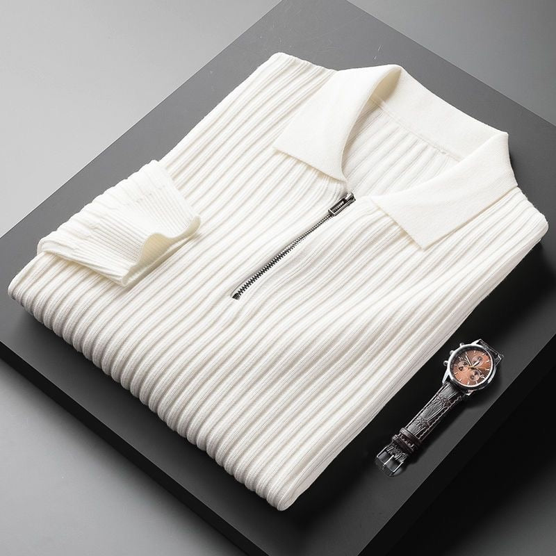 Tomáš – Vyrų Polopullover su Užtrauktuku
