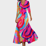 Emily – Elegantiškos oro maxi suknelės