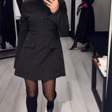 Soňa | Elegantiškos mažos juodos suknelės su švelniu blizgesiu