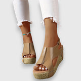 Mia – Vintage platforminiai sandalai