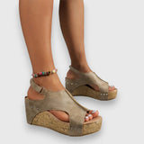 Mia – Vintage platforminiai sandalai