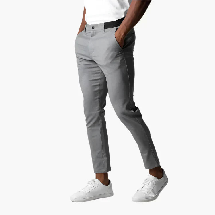 Tomáš – Vyriškos Chino Kelnės – Modernus Slim Fit kasdieniam dėvėjimui ir verslui