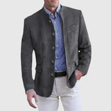 Ondřej – Išskirtinė Šviesi Suede Striukė