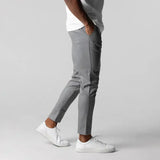 Tomáš – Vyriškos Slim-Fit Chino Kelnės – Elegantiškos Darbo ir Laisvalaikio Kelnės su Moderniu Dizainu