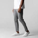 Tomáš – Vyriškos Slim-Fit Chino Kelnės – Elegantiškos Darbo ir Laisvalaikio Kelnės su Moderniu Dizainu