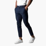 Tomáš – Vyriškos Slim-Fit Chino Kelnės – Elegantiškos Darbo ir Laisvalaikio Kelnės su Moderniu Dizainu