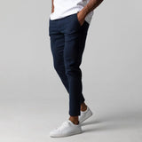 Tomáš – Vyriškos Slim-Fit Chino Kelnės – Elegantiškos Darbo ir Laisvalaikio Kelnės su Moderniu Dizainu