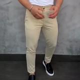 Massimo - Vyriškos Slim Fit Stretch Kelnės