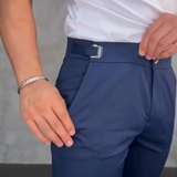 Massimo - Vyriškos Slim Fit Stretch Kelnės