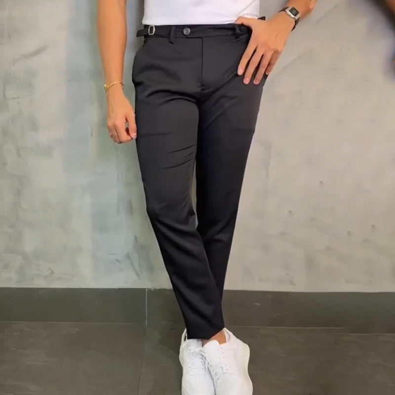 Massimo - Vyriškos Slim Fit Stretch Kelnės