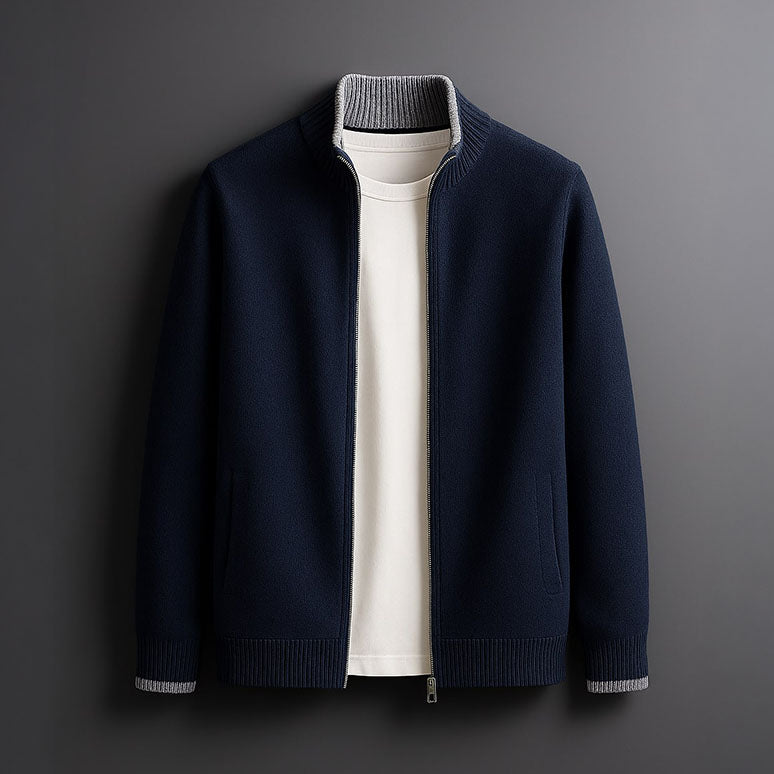 APOLO™ - ELEGANTIŠKA VILNONĖ ZIP BLIUZONAS